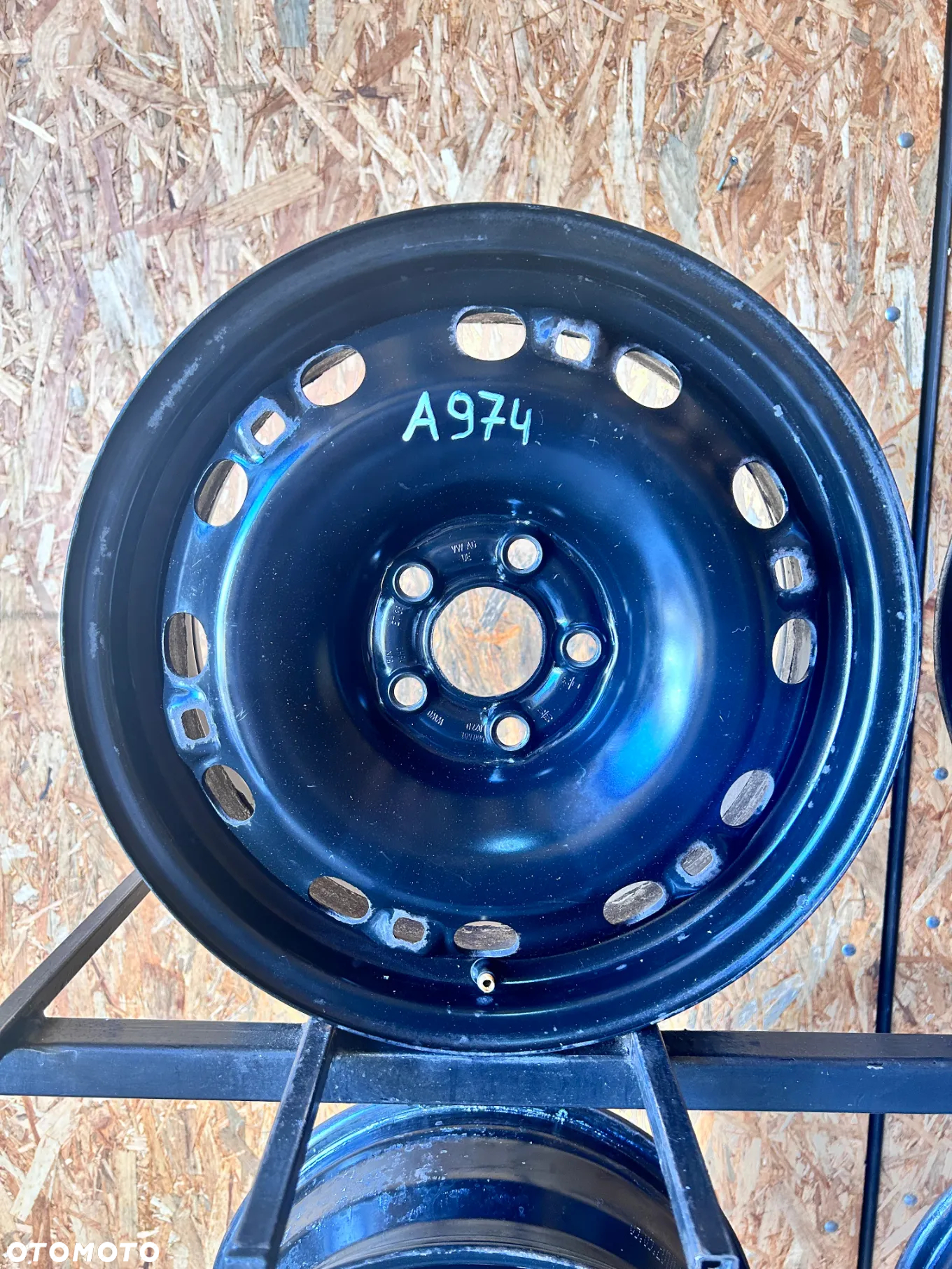 4 FELGI STALOWE VW POLO , GOLF 4 , SKODA FABIA , SEAT IBIZA 15'' 6J  ET38 - 2