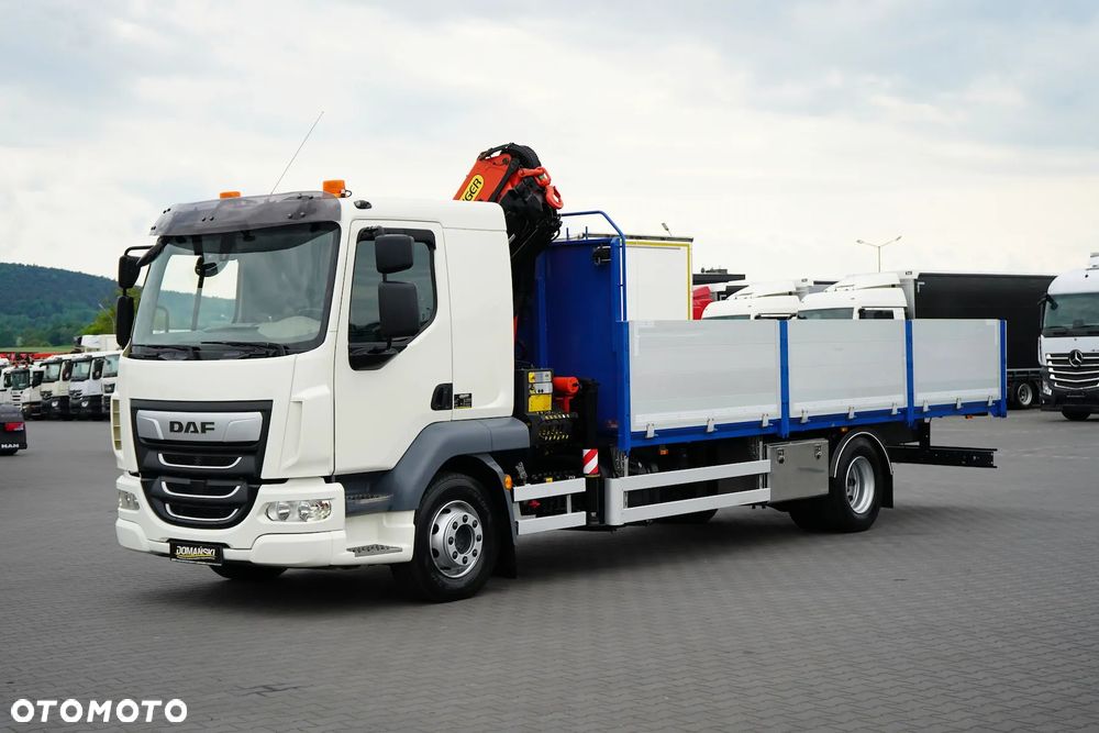 DAF / LF / 260 / ACC / E 6 / SKRZYNIOWY + HDS / PALFINGER PK 9002 / WYSIĘG 12 M / PILOT - 27