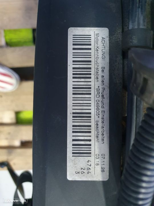 Motor Audi A4 2.0 TDI 2007 de 170cv, ref: BRD - 5