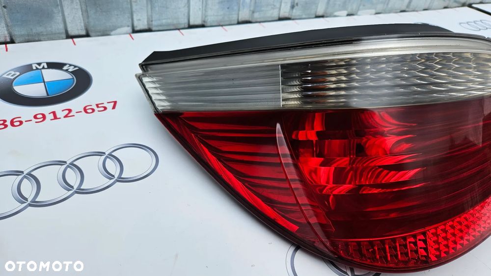 BMW 5 E60 SEDAN 2003-2007 Kompletna lampa tył lewy Lampa tylna lewa DYMIONA  6910767 EUROPA - 6