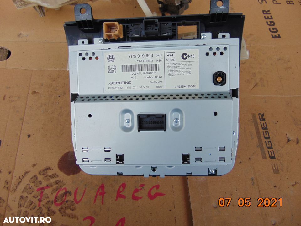 Navigatie VW touareg 7p rns 850 navigatie functionala - 4