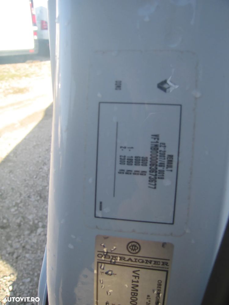 Renault MASTER 7 LOC. 4 x 4, PLATFORMA MIXTA, PRELATA  , AC. - 16