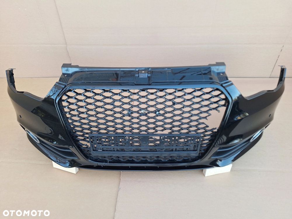 AUDI A1 10-14 8X0 ZDERZAK PRZÓD PRZEDNI+PŁYTA DOLNA 8X0807437 8X0807436 WYSYŁKA 24H - 2