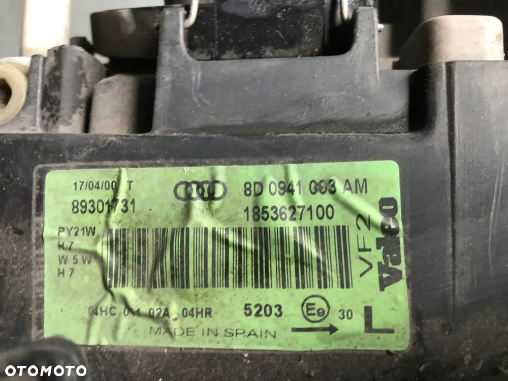 LA-37 . Lampa Lewy Przód 8d0941003AM Audi A4 B5 LIFT 893301731 - Gwarancja Wysyłka - 5