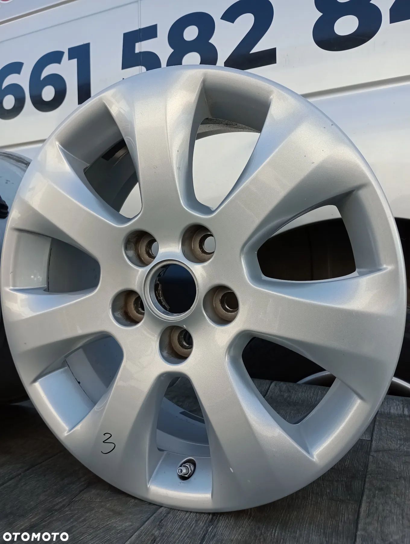 FELGA ALUMINIOWA 5X120 R17 7J ET41 67,1 BORBET GM OPO77K1 - 1