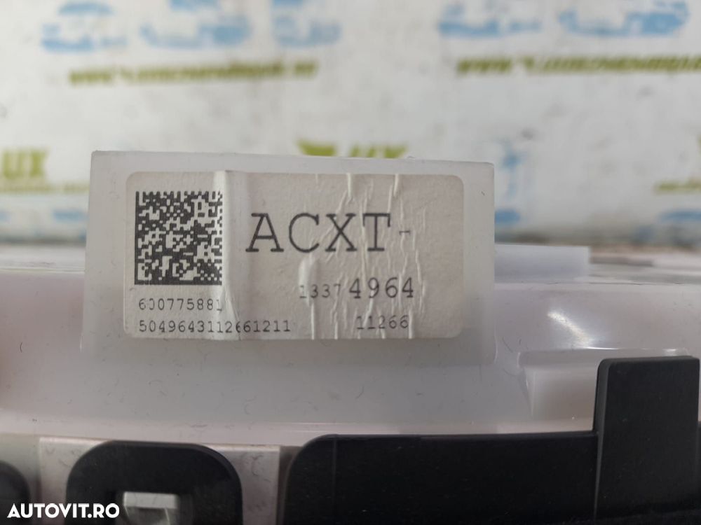 Ceasuri bord 13374964 Opel Astra J [2009 - 2012] 1.7 cdti A17DTR - 2