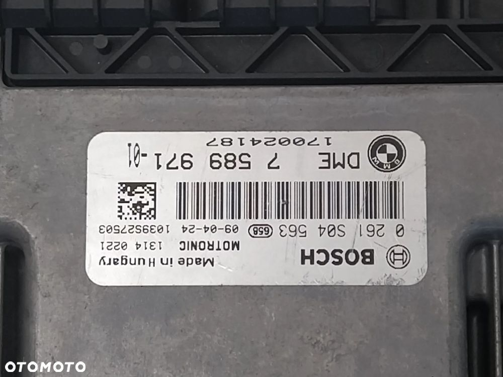 MINI COOPER R56 09r 1.6 VTI KOMPUTER STEROWNIK SILNIKA ORYGINAŁ - 3