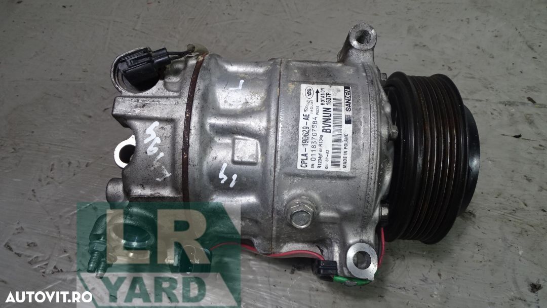 Compresor clima AC aer conditionat 3.0 Land Rover Discovery 4/ RR SPORT 2010 - 2013 / Jaguar XF/ XJ LR013934 - 1