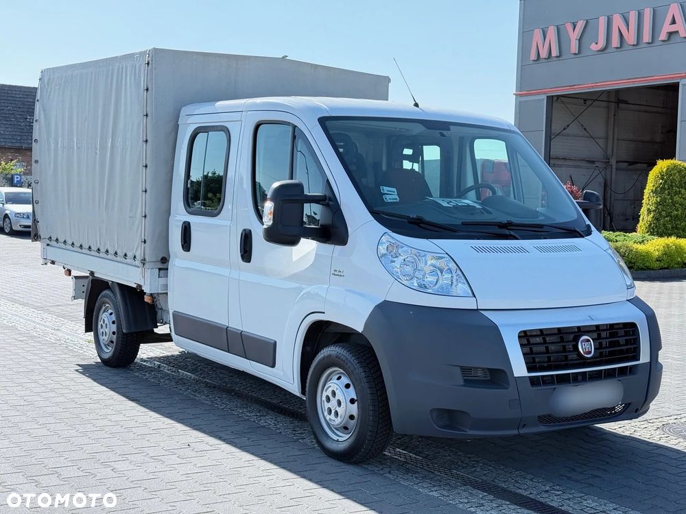 Fiat Ducato Doka Brygadówka Plandeka + Skrzynia Zarejestrowany w PL - 5