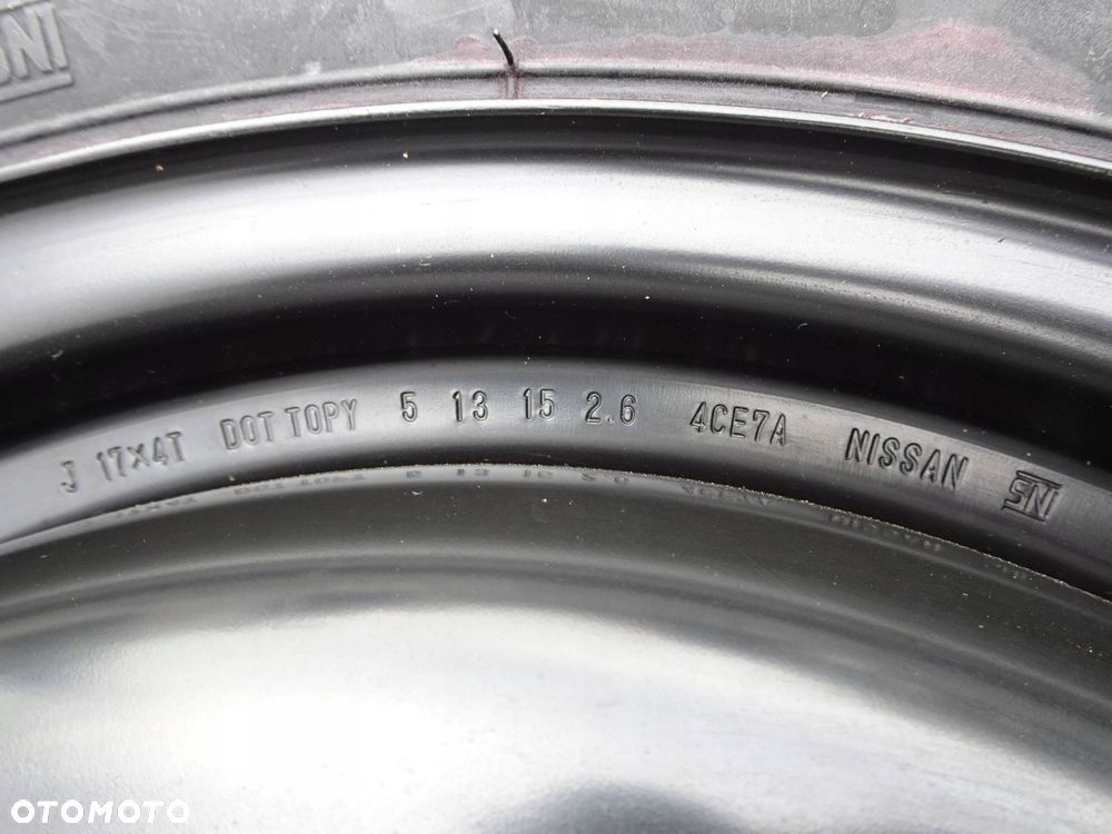 koło dojazdowe nissan x-trail t32 17" - 7
