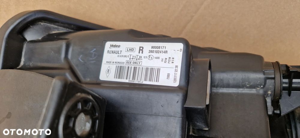 DACIA DOKKER LODGY LAMPA PRZEDNIA PRZÓD PRAWA 260102414R - 4