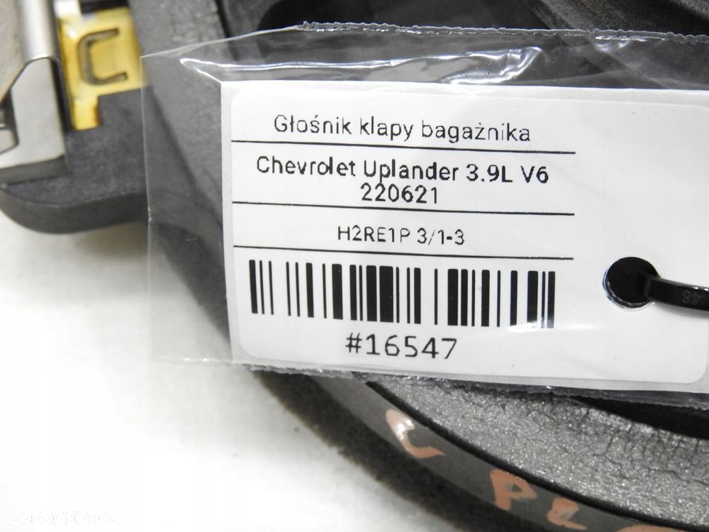 GŁOŚNIK KLAPY TYŁ CHEVROLET UPLANDER 15883023 - 8