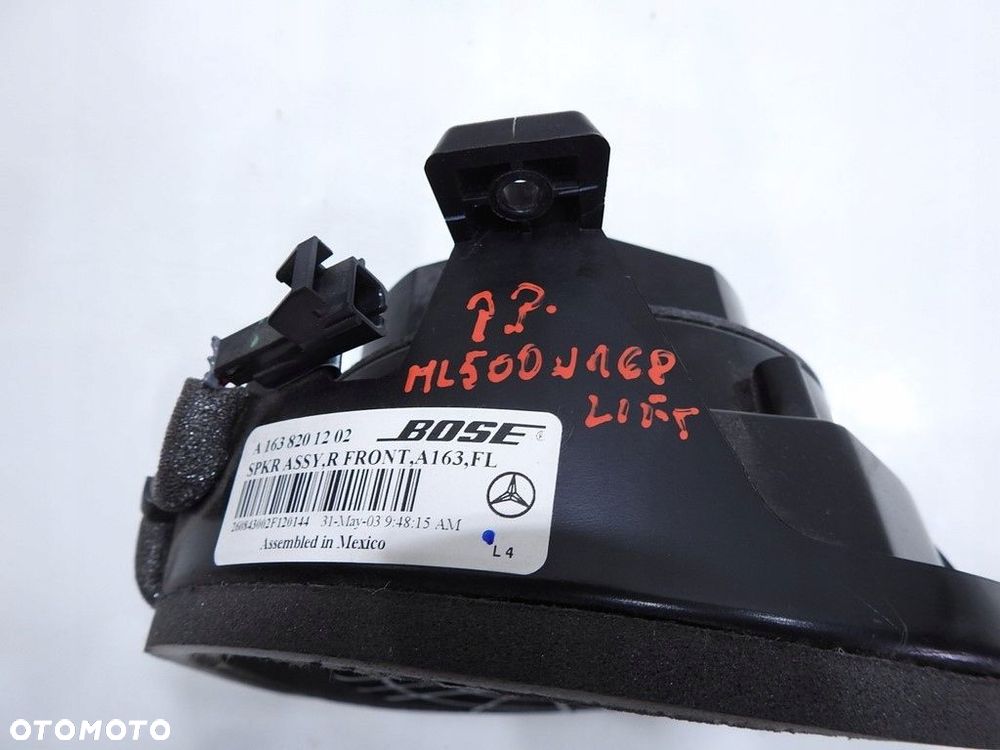 GŁOŚNIK PRAWY PRZÓD MERCEDES ML W163 - 3