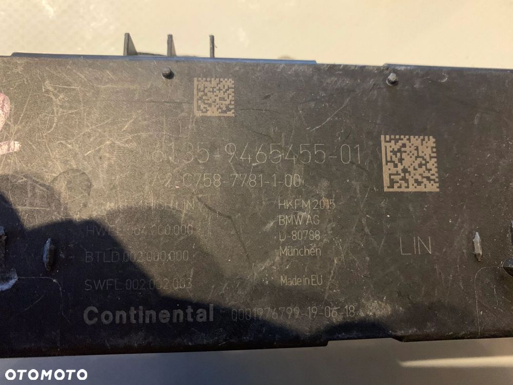 MODUŁ STEROWNIK KLAPY BMW X5 G05 X7 G07 9465455 9498315 - 4