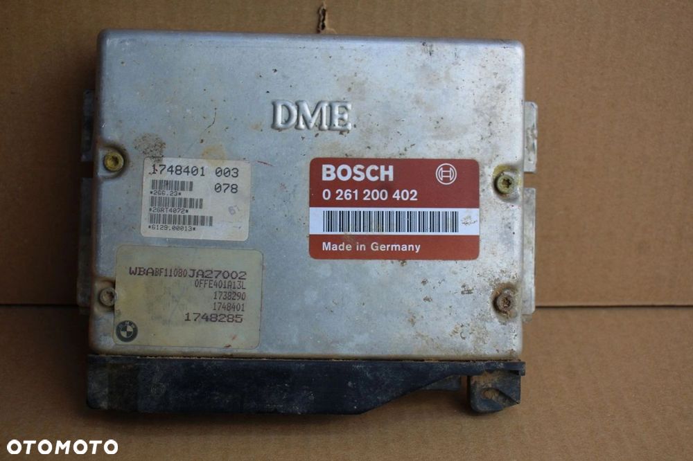 Komputer sterownik silnika BMW e36 e34 m50 2.0 2.5 bez vanosa NV 0261200402 - 1