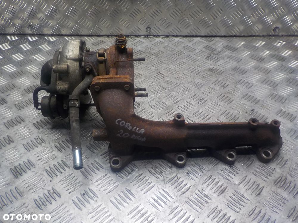 TOYOTA COROLLA 2.0 D4D TURBINA TURBOSPRĘŻARKA 17201-27050 - 1