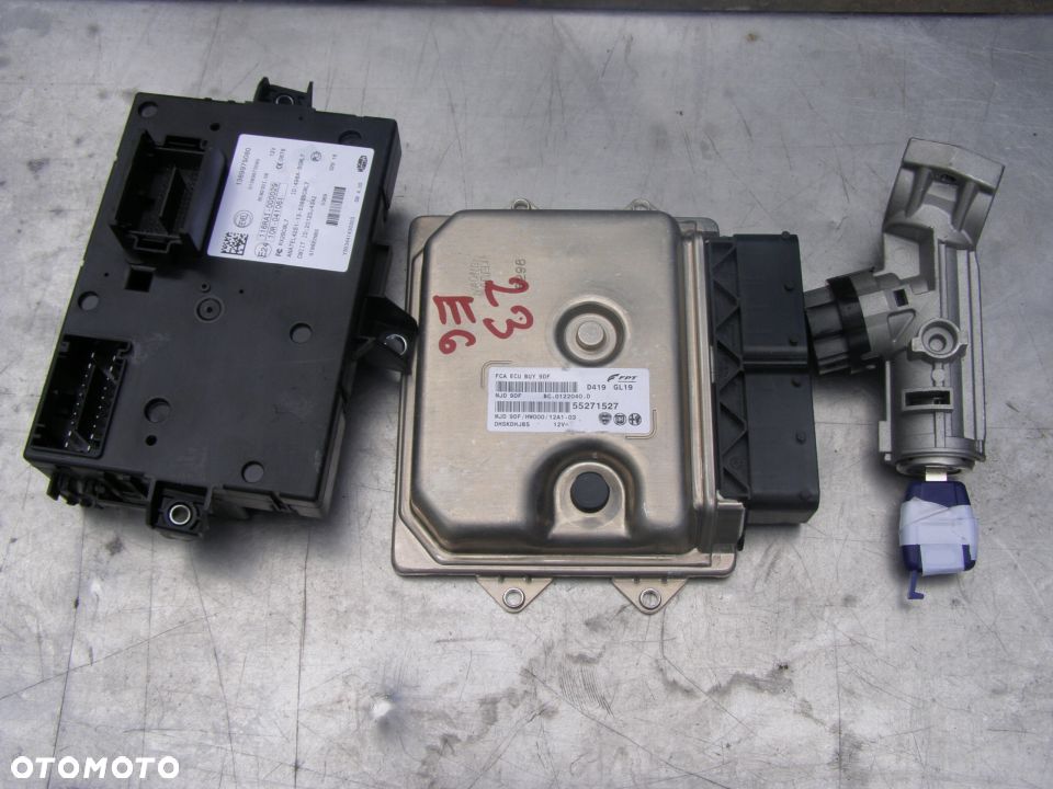 KOMPUTER STEROWNIK 2.3 FIAT DUCATO ZESTAW EURO 6 do odpalenia - 1
