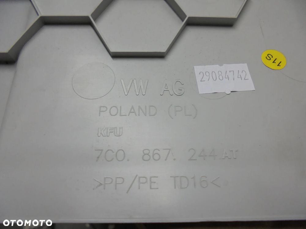 VW CRAFTER MAN TGE OSŁONA SŁUPKA WEWNĘTRZNEGO PRAWA 7C0867244 2017- - 2