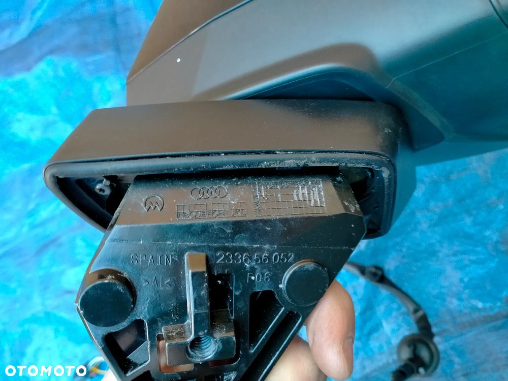 Audi Q7 SQ7 4M Lusterko Prawe LC9X Chrom / Fotochrom 15 Pin Pinów / Side Assist / Asystent / EUROPA - 8