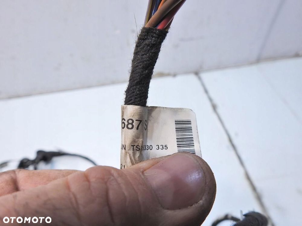 WIĄZKA INSTALACJA DRZWI TYŁ AUDI A6 C6 AVANT 4F1971687S - 9