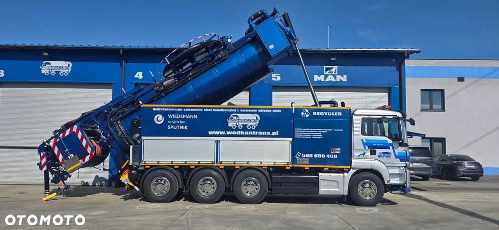 MAN TGS 35.510 WIEDEMAN 12/6m3 kamera SPUTNIK Recykling - 6