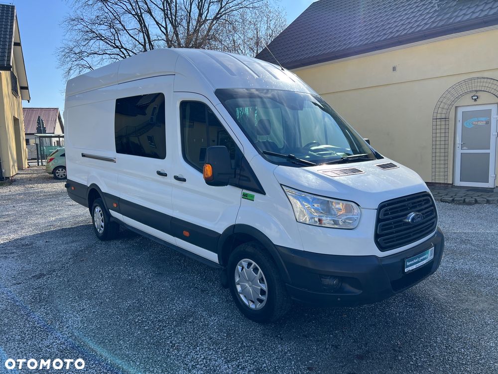 Ford Transit Furgon Brygadowy L4H3 Jumbo Salon Polska FV Vat 23% - 3