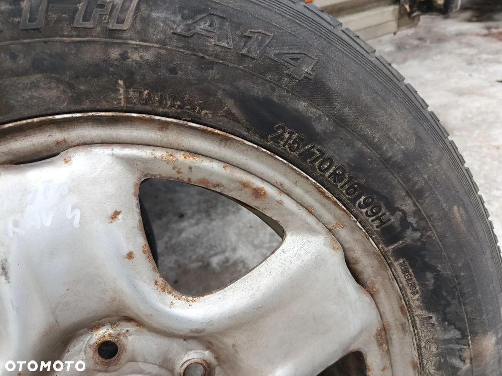 Koło zapasowe Toyota RAV4 5x114,3 R16 215/70 - 2