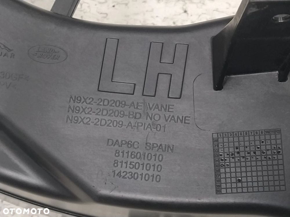 RANGE ROVER SPORT III L461 22- WLOT DOLOT KIEROWNICA POWIETRZA LEWY PRZÓD PRZEDNI ORYGINAŁ - 3