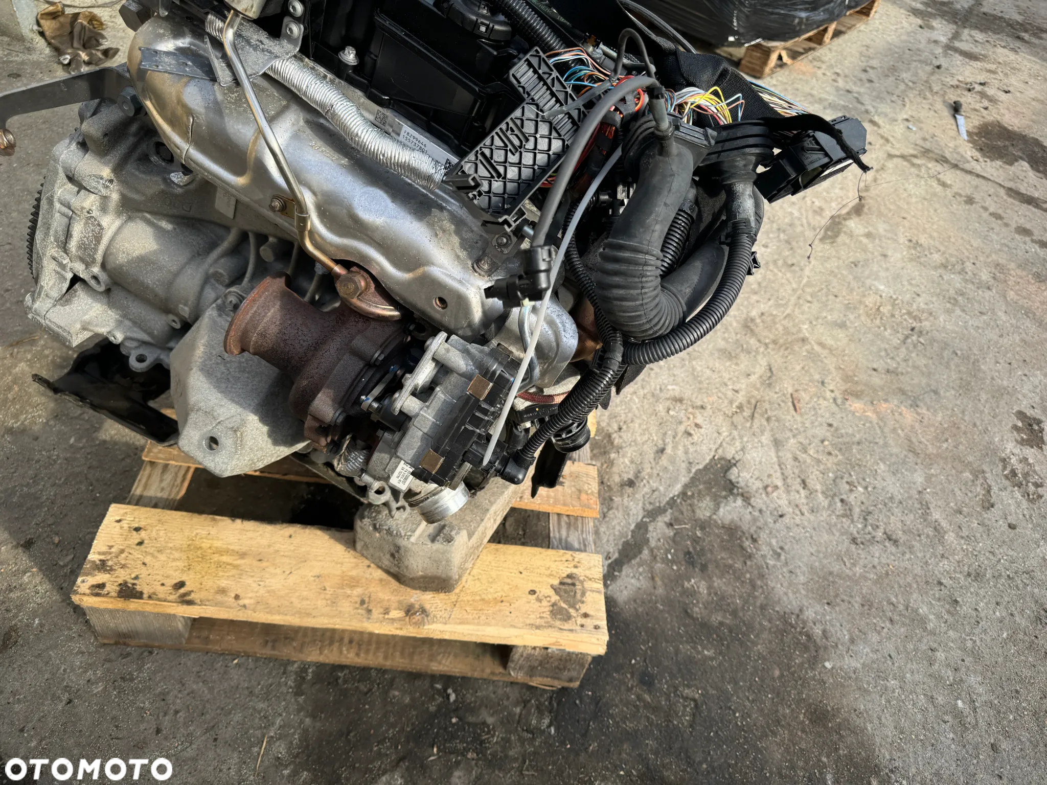 silnik b47d20a 2.0d bmw f10 kompletny 190km euro 6 104 tyskm - 10