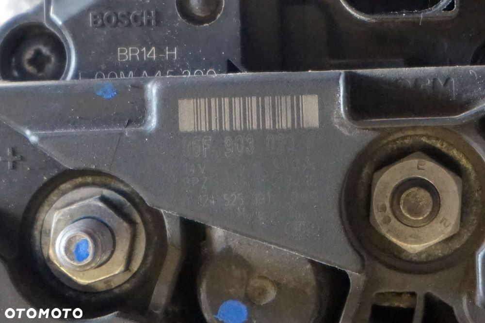 ALTERNATOR A3 8P LIFT 1.6 8V 06F903023F AUDI 2008-2013 - 5