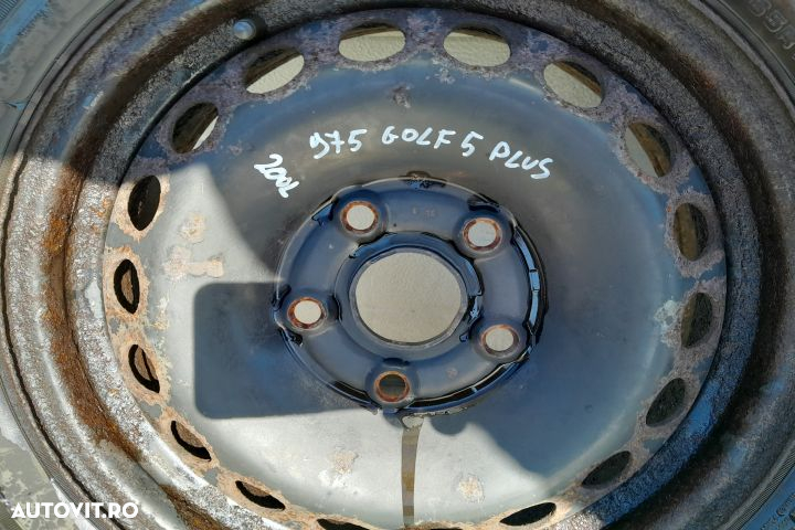 Jante tabla 15 - set 195 / 65 R15 Volkswagen VW Golf 5 [2003 - 2009] - 2