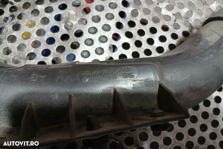 Furtun intercooler 5N0145840F 5N0145840F Volkswagen VW Golf 6 [2008 - - 4