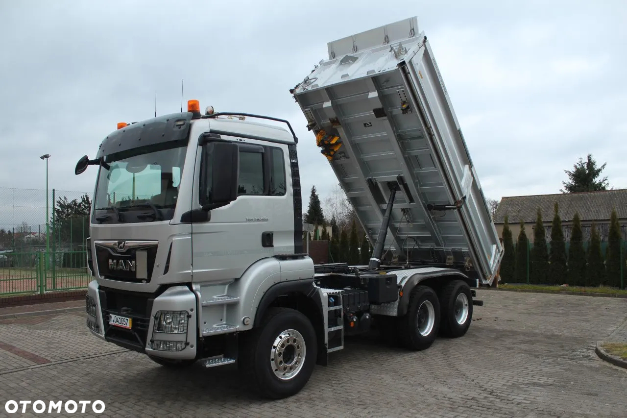 MAN TGS 26.500 6x4 WYWROTKA BORDMATIC MEILLER KIPPER Z NIEMIEC - 7