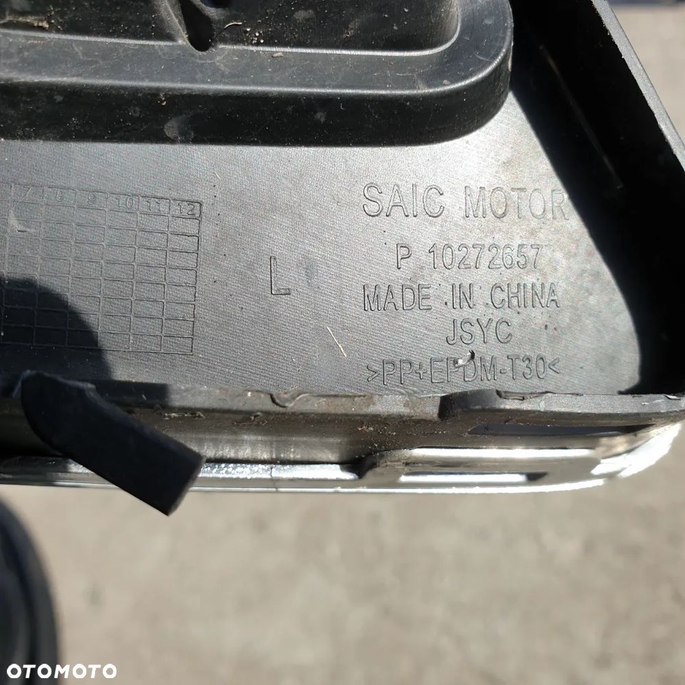 MG MG3 KRATKA ZDERZAKA LEWA PRAWA PRZOD  10272658 10272657 - 2