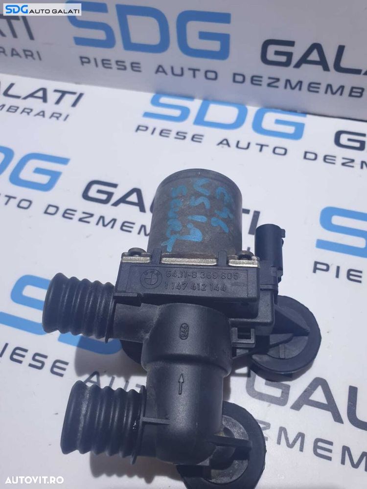 Pompa Supapa Electrovalva Secundara Recirculare Apa BMW E46 320 i 2.2 1998 - 2006 Cod 8369805 64118369805 1147412144 [D0411] - 3