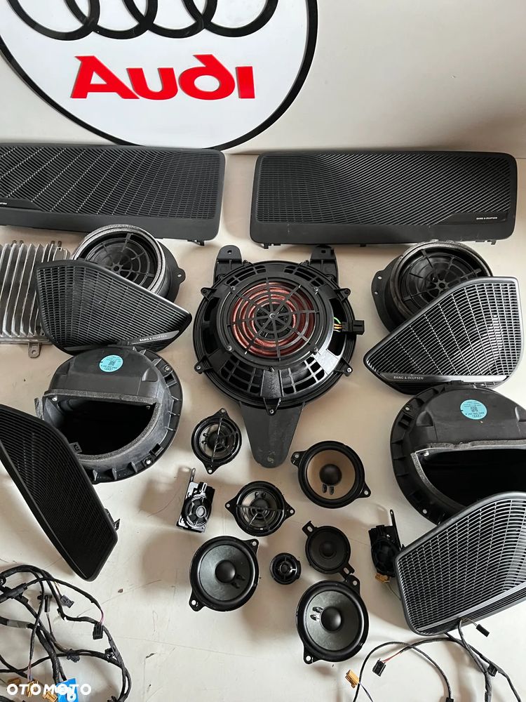 AUDI A4 B9 SEDAN GŁOŚNIKI BANG & OLUFSEN KOMPLET BANG OLUFSEN MASKOWNICE 8W5035297A 8W5035412A - 2