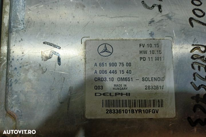 Calculator motor ECU A6519007500 - 2.2 CDI A6519007500 - 2.2 CDI Merc - 3