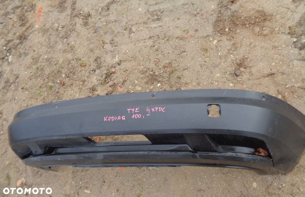 SKODA KODIAQ 4XPDC ZDERZAK SPOILER TYŁ