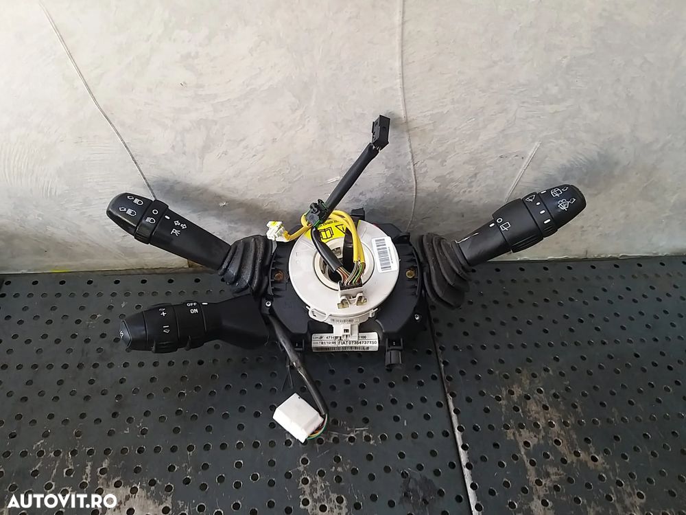Bloc manete semnalizare stergator parbriz tempomat spirala volan lancia delta 3 844 07354737750 - 1