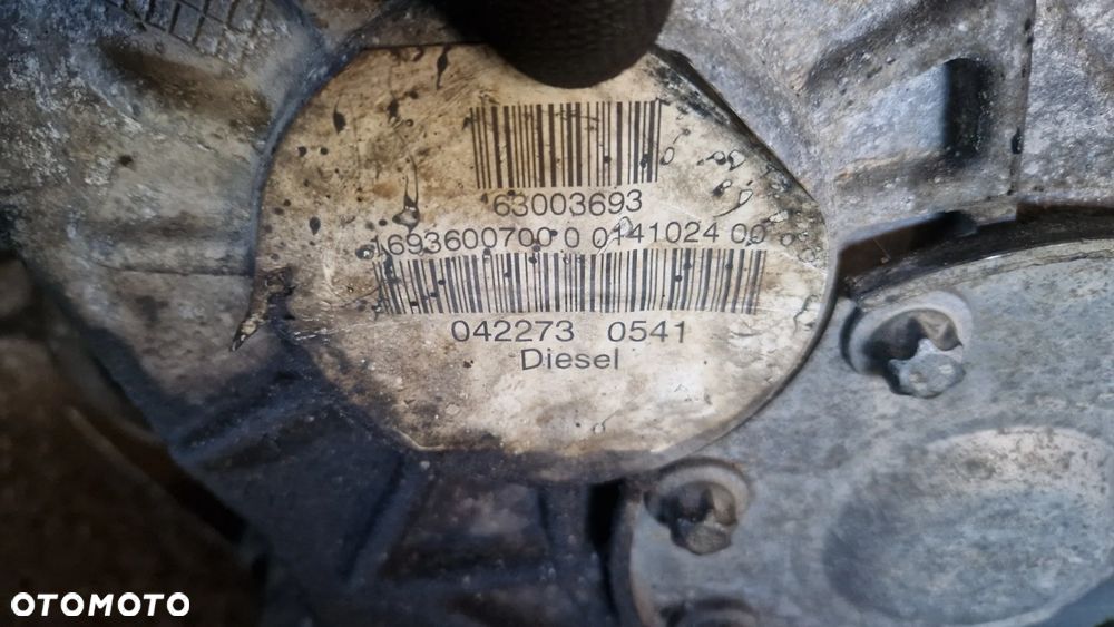 MERCEDES A KLASA W169 B KLASA W245 2.0 CDI SKRZYNIA BIEGÓW 6 BIEGÓW A1693600700 - 4