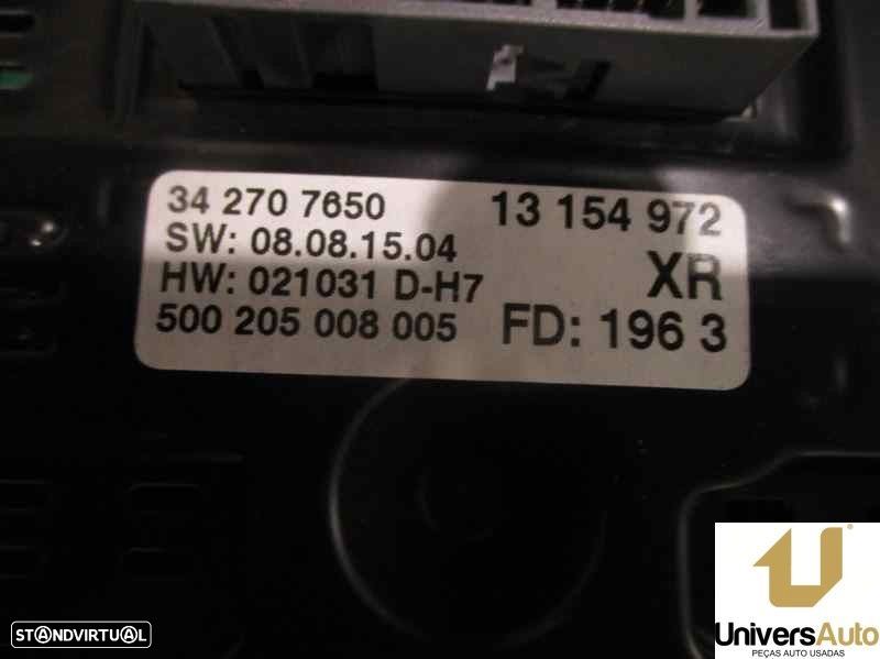 ECRÃ MULTIFUNÇÕES OPEL VECTRA C 2003 -09177133 - 2