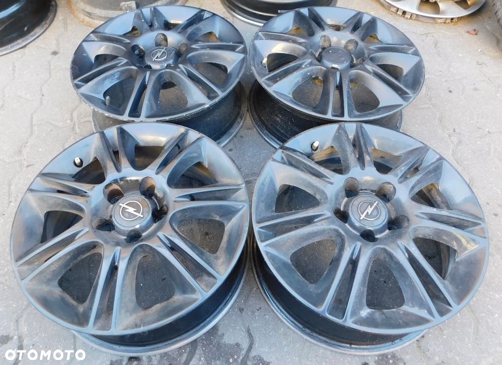 4 felgi komplet 16" OPEL CORSA D OPC  ASTRA MERIVA B 5x110 - 2
