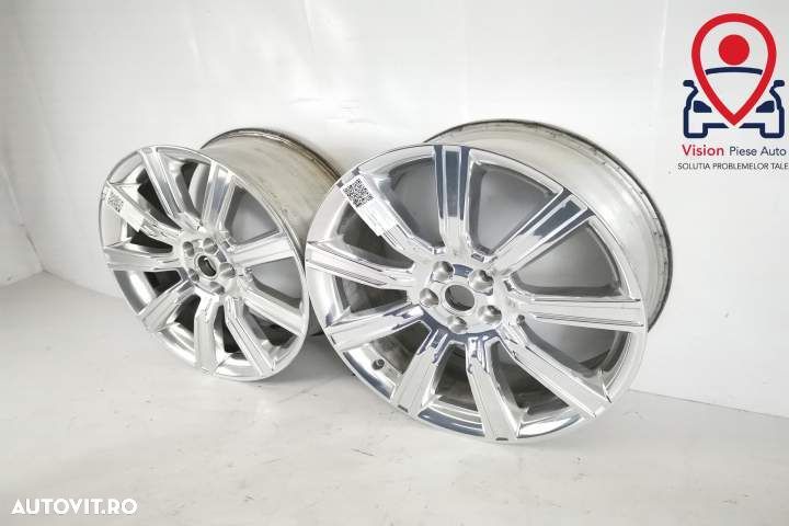 Janta Originala 8 J R20 ET 45 CROM In Stare Buna Land Rover  Range Rov - 3