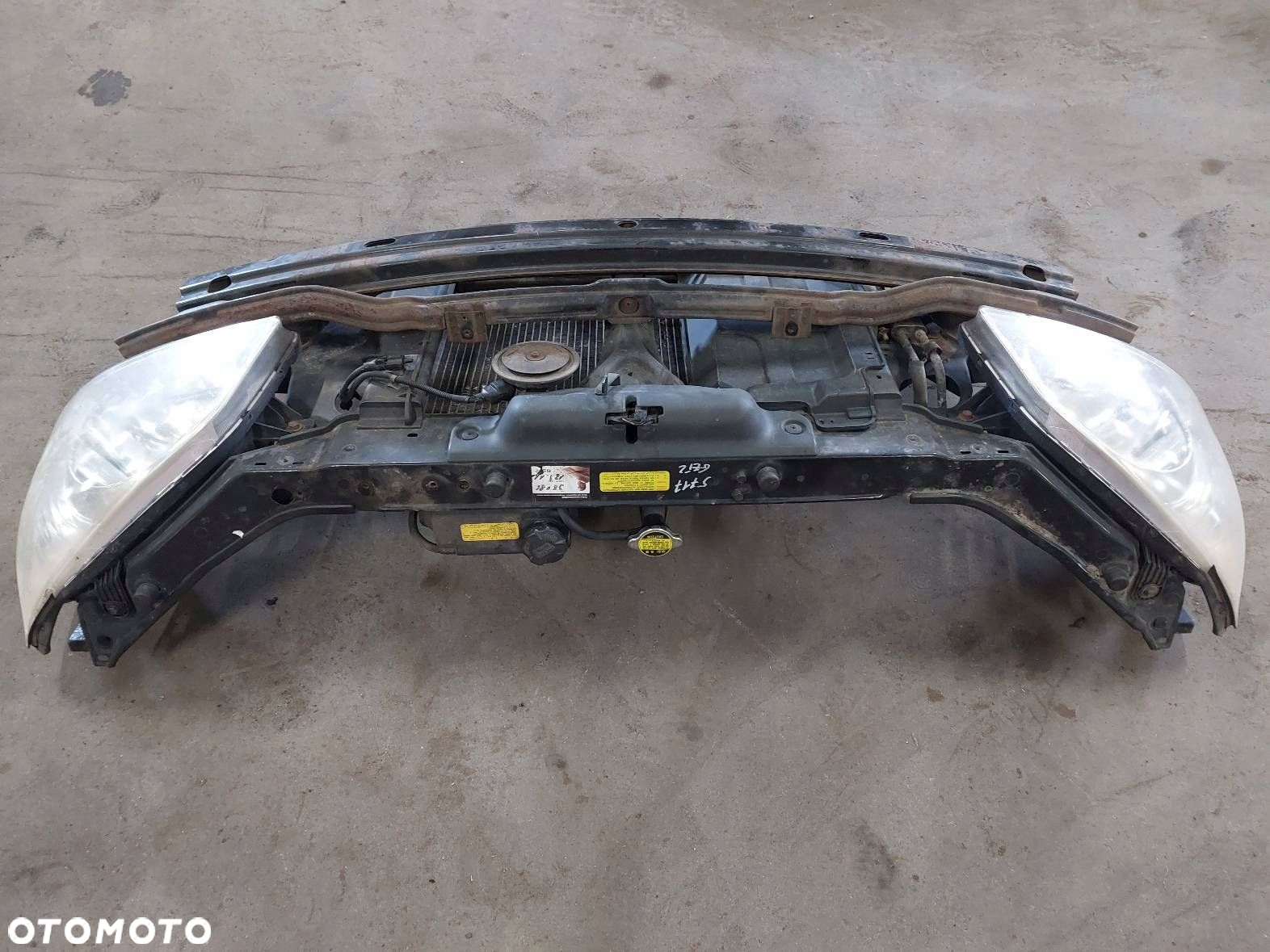PAS PRZEDNI WZMOCNIENIE CZOŁOWE + LAMPY HYUNDAI GETZ I 1.3 12V - 6