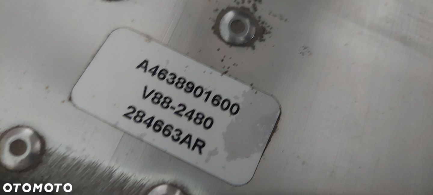 MERCEDES W463 LIFT OSŁONA KOŁA ZAPASOWEGO KLAPY TYŁ A4638901600 - 5