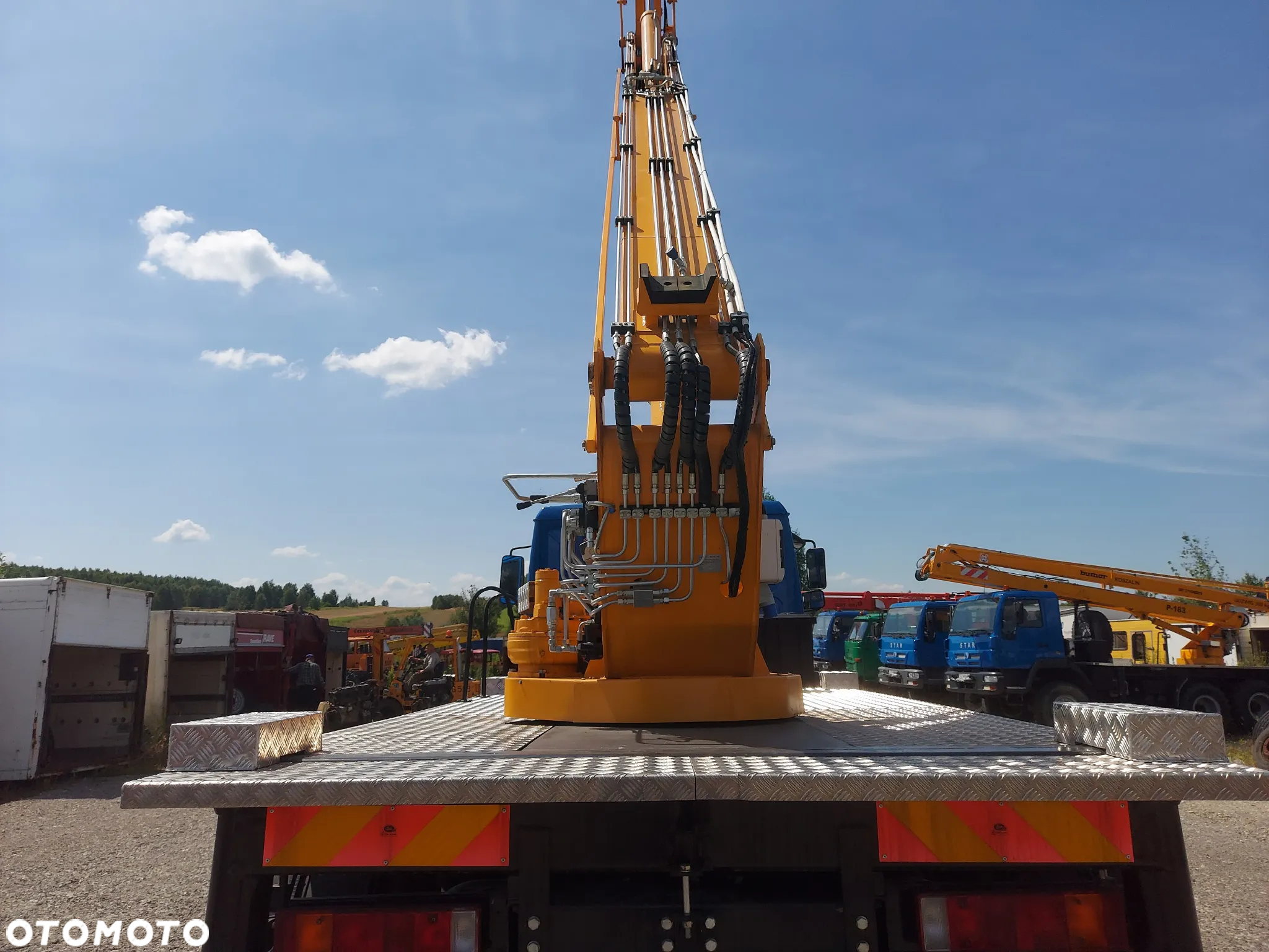 Star 266 M 6x6 MAN PODNOŚNIK KOSZOWY BUMAR KOSZALIN P-183/184 Zwyżka - 9