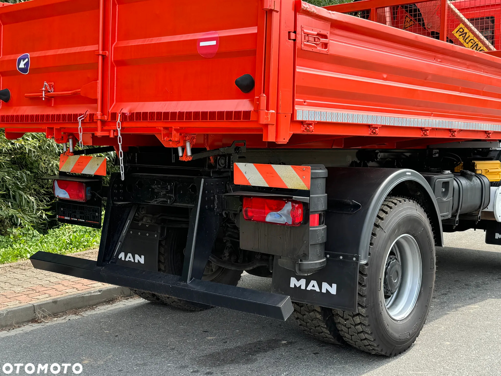 MAN TGM 18-280 MAN 4x4 HDS PALFINGER 105 KIPER WYWROTKA MEILLER BARDZO DOBRY STAN - 11