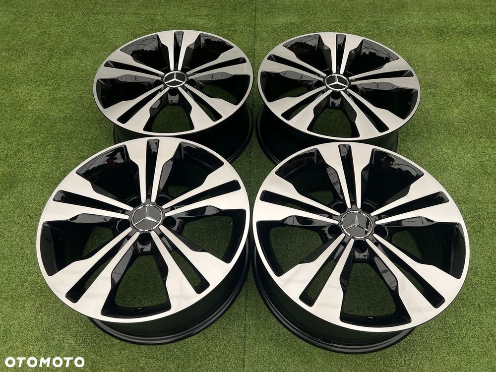 KOMPLET FELG FELGI ALU MERCEDES A B V KLASA VITO 18 ET52 ORYGINALNE - 4
