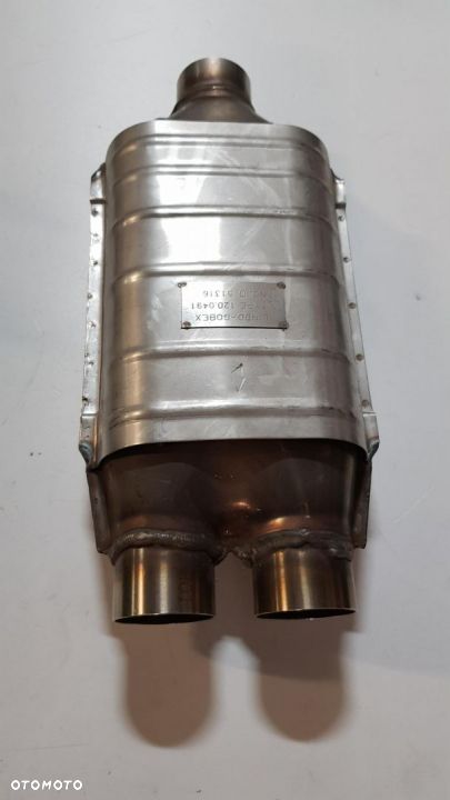 KATALIZATOR BENZYNA PŁASKI uniwersalny wkład metalowy      2 wloty 1 wyl.    @54/57 5200 - 1