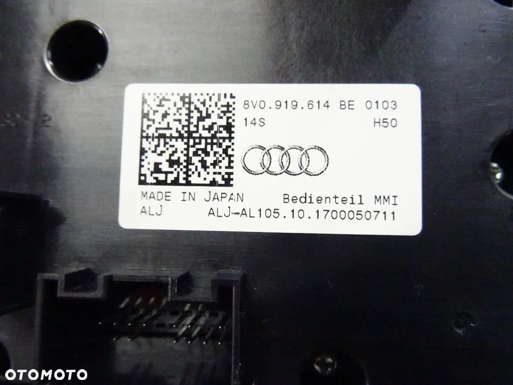 8V0919614BE 8V0857273P 81A035193F radio ekran MMI Audi A3 8V LIFT czesci - 3